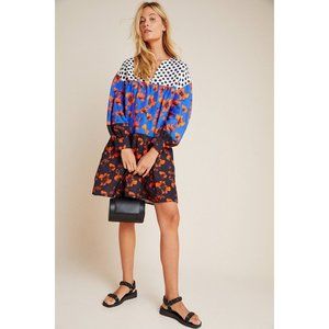 ANTHRO Dhruv Kapoor Mirabel Tiered Tunic Dress